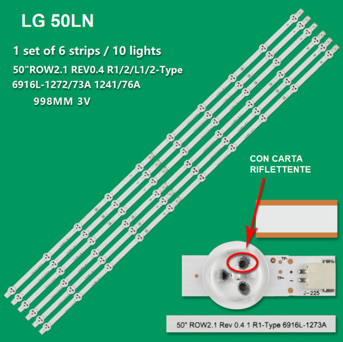 Barre led per 50ln5400 - per,