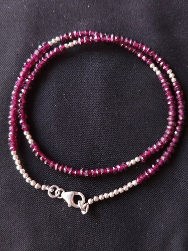 Collane perle piene - , argento