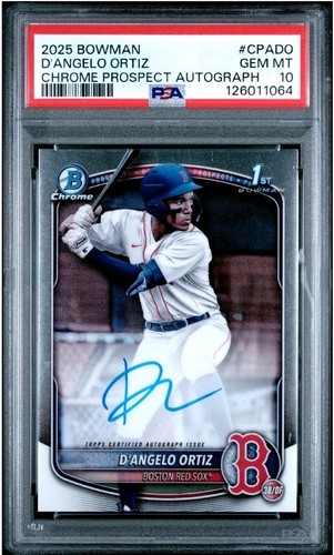 2025 bowman chrome - bowman, prospect