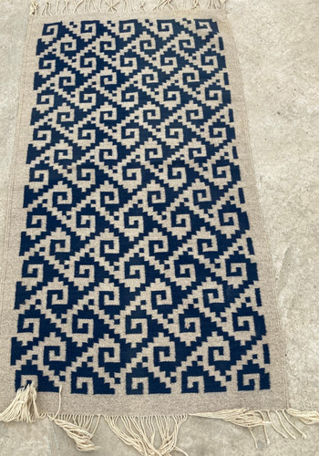 Tappeto piatto vintage