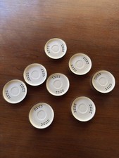 Richard Ginori set di otto piattini di Gio Ponti anni 30.