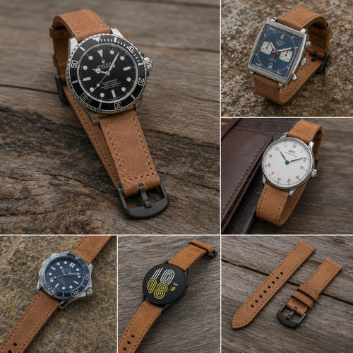 Cinturino orologio pelle