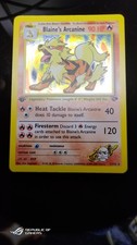 Pokemon Card Blaine's Arcanine