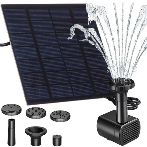 Fontana solare per - , laghetto