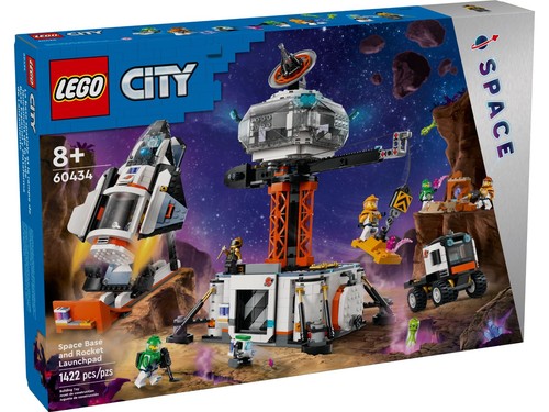Lego city 60434 base spaziale - base,