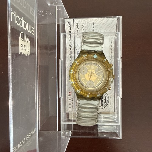 Swatch midi aqua chrono - 1994,