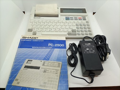 Sharp 2500 portatile - sharp, pc-2500