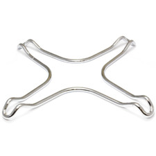 Riduttore riduzione fornello cucina 4 punte acciaio cm 26 cucine ristorante