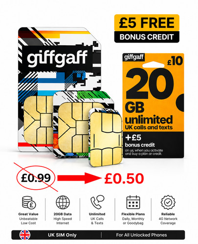 Giffgaff scheda sim triple cut - giffgaff,