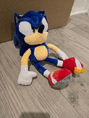 Peluche sonic riccio - sonic, blu