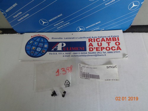 Coppia clips aggancio - coppia,
