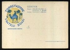 GENOVA - Pubblicitaria "TORREFAZIONE FRATELLI BOASI" 