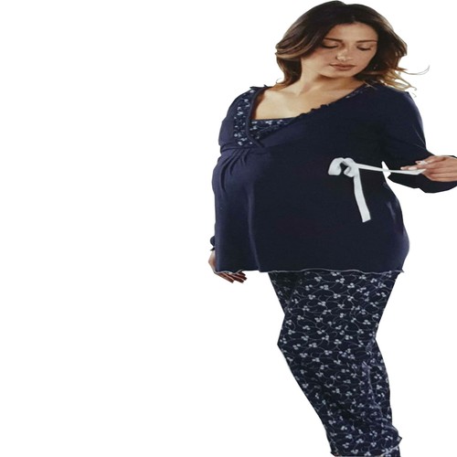 Pigiama donna blu - donna, premaman