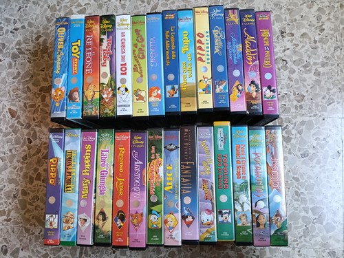Walt disney lotto vhs - walt,