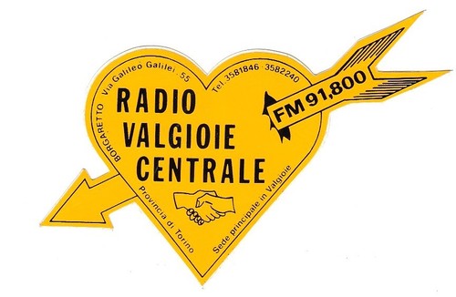 Adesivo radio valgioie - adesivo,
