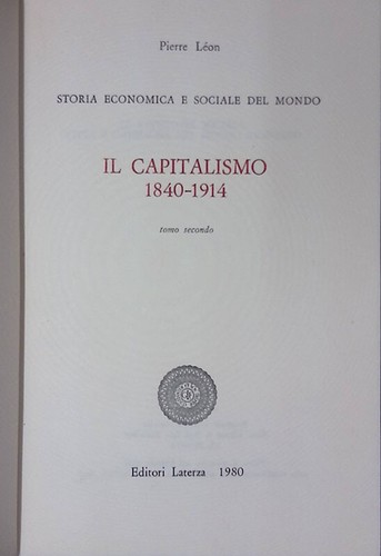 Storia economica sociale - economica, del