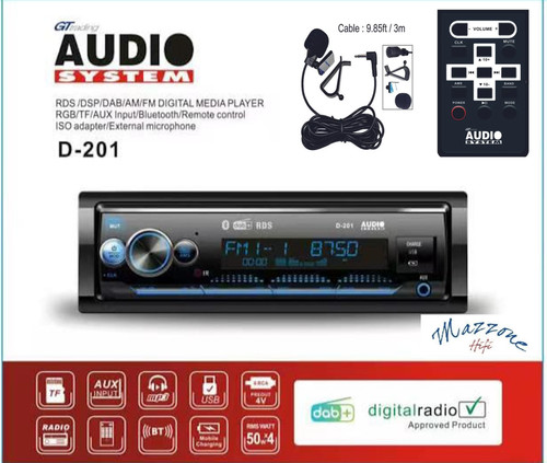 Audiosystem 201 autoradio - d-201,