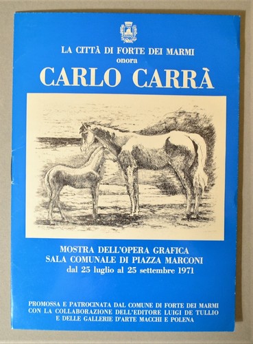 Carlo carra mostra dell opera - mostra, dell'opera