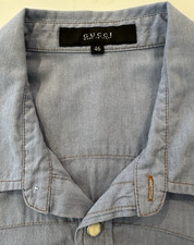 Camicia western Gucci denim