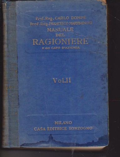 Manuale del ragioniere - ragioniere,