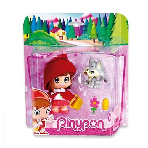 Cappuccetto rosso pinypon - rosso,