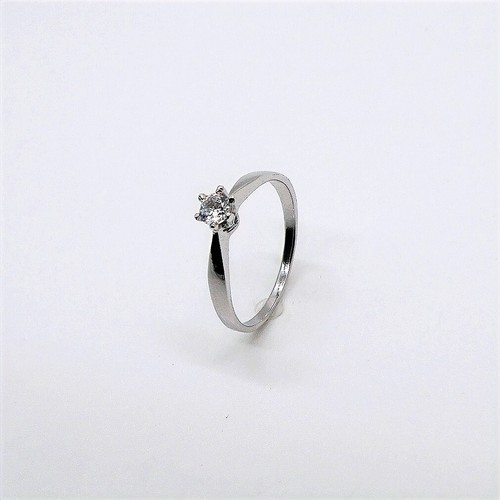 Solitario con zircone - con,