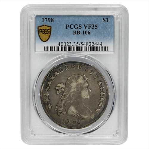 1798 lns drapped bust - 1798, 9