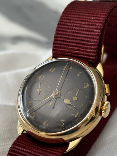 Lemania chronograph monopusher - lemania,