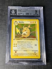 BGS Beckett 9 Raichu Holo