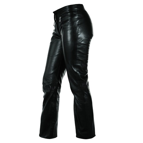 Pantaloni pelle vitello donna - pantaloni,