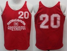MAGLIA SHIRT CANOTTA JERSEY PALLACANESTRO BASKET GAGGIANO MILANO ITALIA VINTAGE