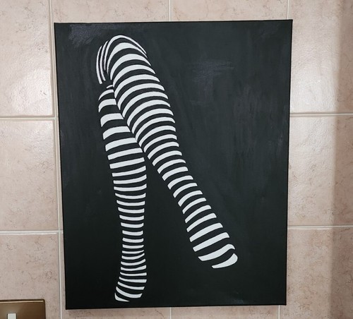 Quadro moderno dipinto - dipinto, mano