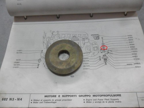 Piastra supporto motore fiat - motore,