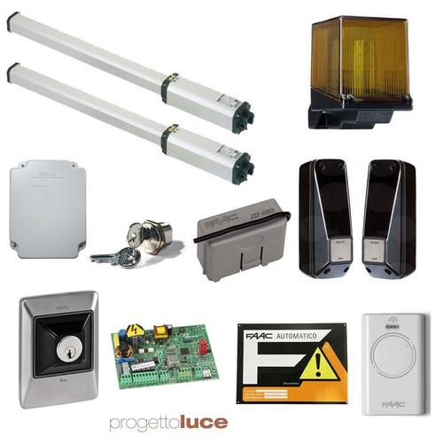 Faac kit cancello doppio - faac,