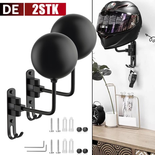 2pz supporto casco parete - supporto,