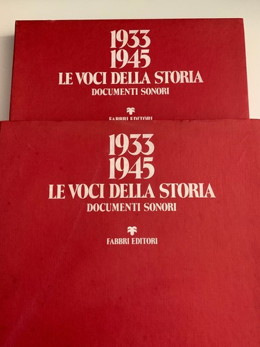 1933 1945 voci della - le,