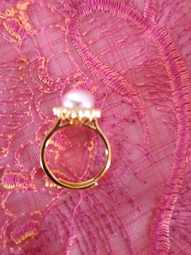 Anello perla acqua dolce - d'acqua,