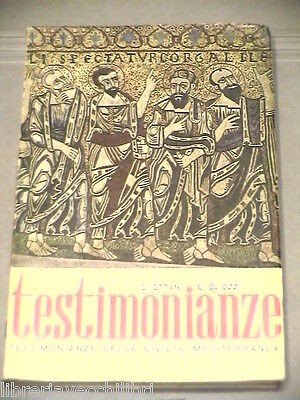 Testimonianze della civilta - della,