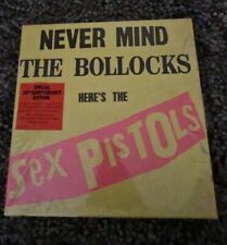 Sex Pistols Box Lp Cd 35 Th Anniversary Never Mind The Bollocks Completo 