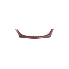 Black front bumper spoiler - black,