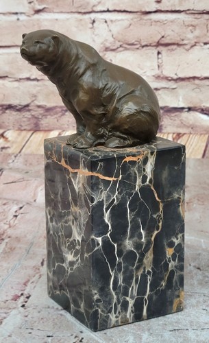 Porta libri bronzo orso - porta,
