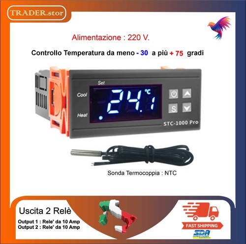Termostato regolatore - , di