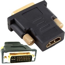 CONVERTITORE ADATTATORE DVI-D MASCHIO A HDMI FEMMINA PER MONITOR IMMAGINI Q-C30