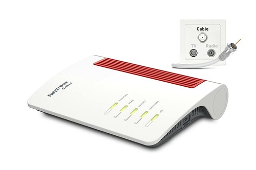 Fritz box 6660 modem via - modem, cavo