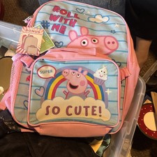 Zaino scuola bambini Peppa Pig