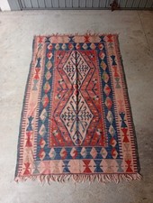 TAPPETO KILIM  TURCHIA VINTAGE FATTO A MANO