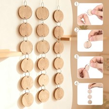  50 Pcs Fette Di Legno Per