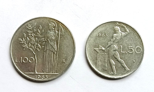 Repubblica italiana 100 lire - italiana,