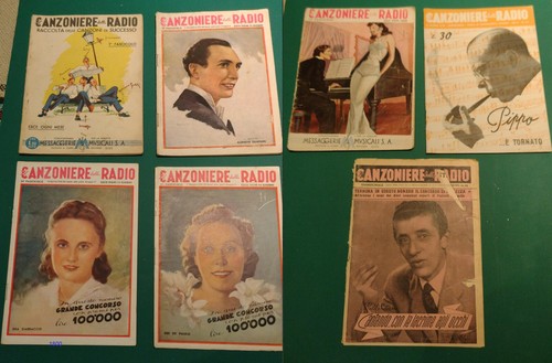 Canzoniere della radio 1950s - radio, 7