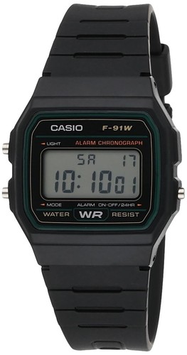Casio 91w 3dg - f-91w-3dg, uomo